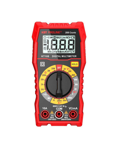 Купить в Алматы Мультиметр цифровой KT 108 серия PROLINE