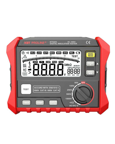 Купить в Алматы Мегаомметр цифровой KT 5203 серия PROLINE