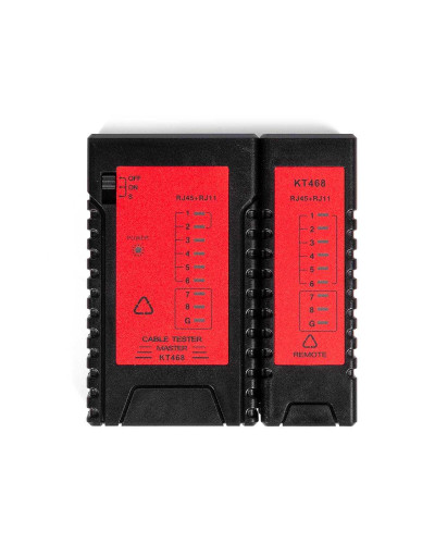 Купить в Алматы LAN-тестер кабельный KT 468 серия PROLINE